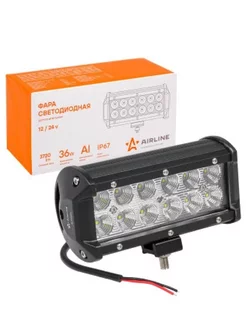 Светодиодная балка фара 12 LED 165х78х65 ALED046