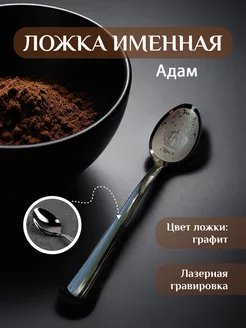 Чайная графитовая ложка Адам