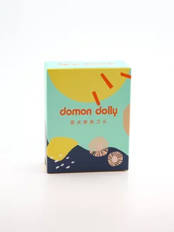 Сменные кассеты для станка в футляре domon dolly, 3 шт