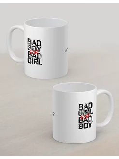 Парные кружки Bad Boy Bad Girl