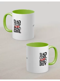 Парные кружки Bad Boy Bad Girl