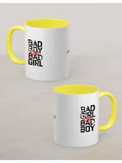 Парные кружки Bad Boy Bad Girl