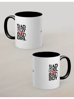 Парные кружки Bad Boy Bad Girl