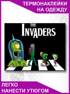 Термонаклейка на одежду The Invaders