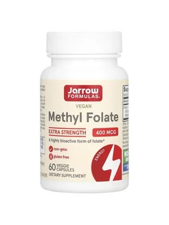 Methyl Folate, Метилфолат 400mcg 60