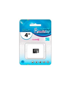 Карта памяти SB4GBSDCL10-00 MICROSDHC 4GB CLASS10