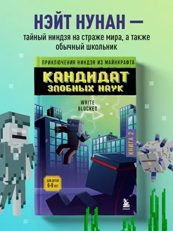 Приключения ниндзя из Майнкрафта. Книга 2. Кандидат злобных