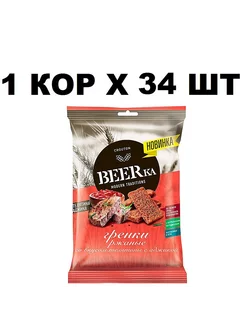 «Beerka» Гренки со вкусом телятины с аджикой, 60 г