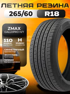 Шины летние 265 60R18 110H GALLOPRO HT