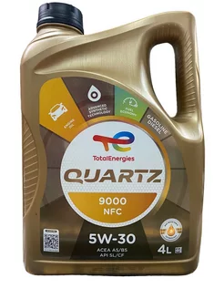 213836 Total "QUARTZ 9000 FUTURE NFC 5W-30", 4л