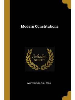 Modern Constitutions