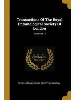 Transactions Of The Royal Entomologic