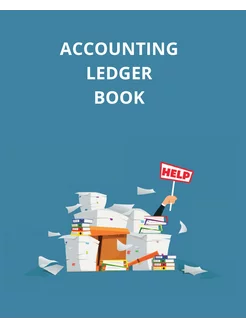 Accounting Ledger Book. Бухгалтерская