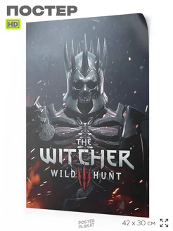 Постер по игре The Ведьмак Witcher на стену А3