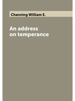 An address on temperance