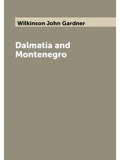 Dalmatia and Montenegro