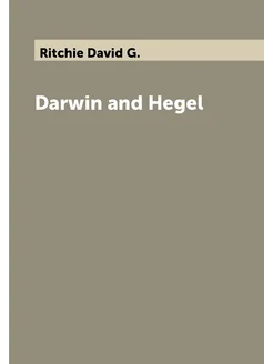 Darwin and Hegel