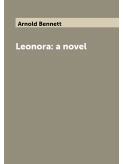 Leonora a novel