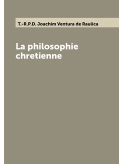 La philosophie chretienne