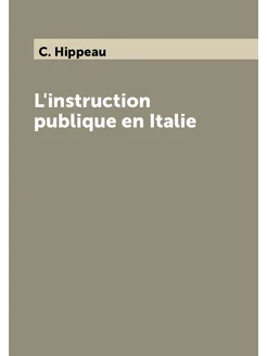 L'instruction publique en Italie