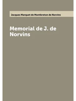 Memorial de J. de Norvins