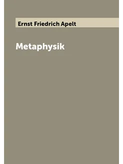 Metaphysik