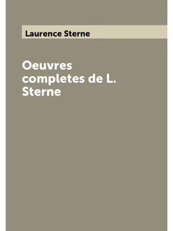 Oeuvres completes de L. Sterne