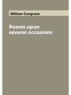 Poems upon several occasions