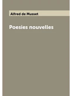 Poesies nouvelles