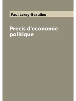 Precis d'economie politique