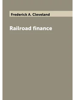 Railroad finance