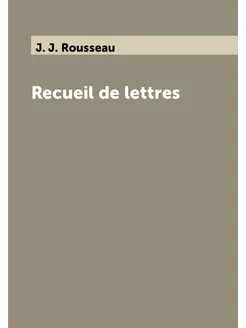 Recueil de lettres