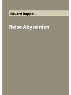 Reise Abyssinien