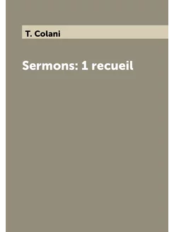 Sermons 1 recueil