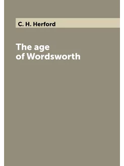 The age of Wordsworth