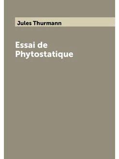 Essai de Phytostatique