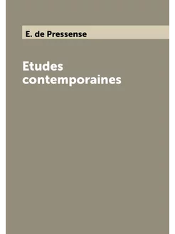 Etudes contemporaines