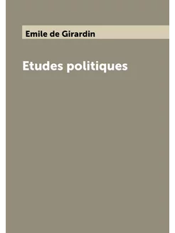 Etudes politiques