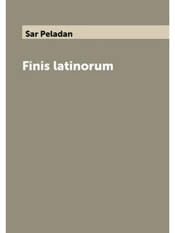 Finis latinorum