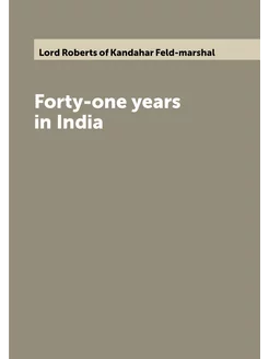 Forty-one years in India