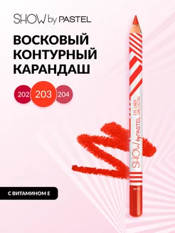 Карандаш для губ, матовый, стойкий, тон 203