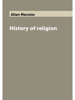 History of religion