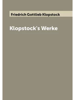 Klopstock's Werke