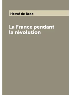 La France pendant la révolution