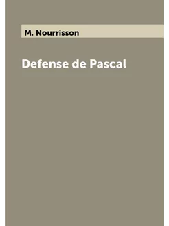 Defense de Pascal