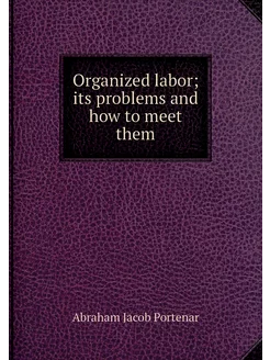 Organized labor its problems and how