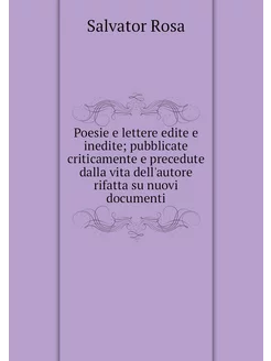 Poesie e lettere edite e inedite pub