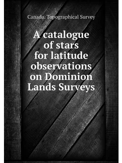 A catalogue of stars for latitude obs