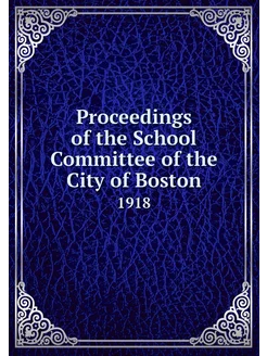 Proceedings of the School Committee o