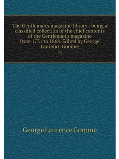 The Gentleman's magazine library be